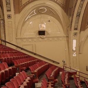 Capital Theatre inside going under renovation