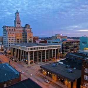 Downtown Davenport skyline