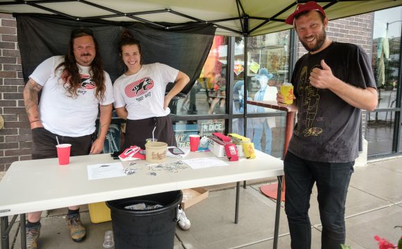 Raccoon Motel Team Smiling