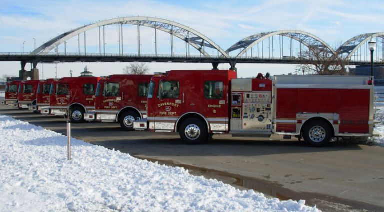 call out image for Davenport Fire Department
