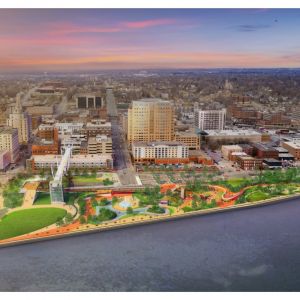 Main Street Landing Rendering