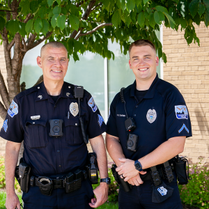 Downtown Davenport Police Officers