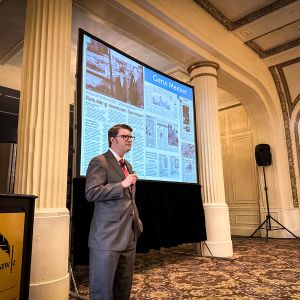 kyle carter at ddp annual meeting