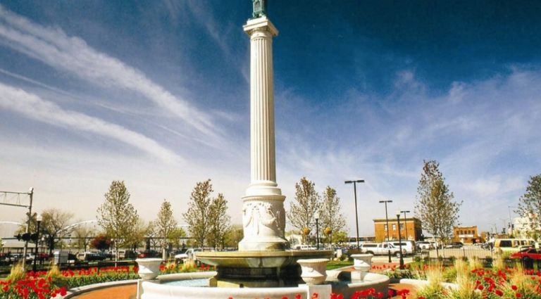 call out image for Dillon Memorial Fountain