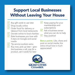 ways to support small businesses from home