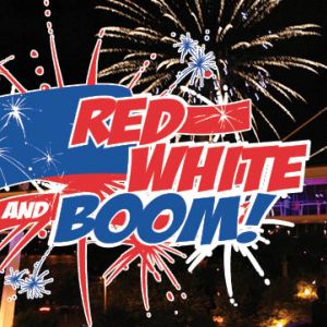 Red White and Boom logo