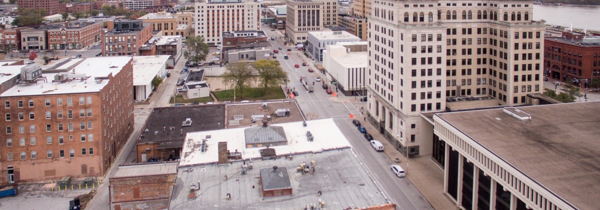 aerial photo of 3rd and 4th