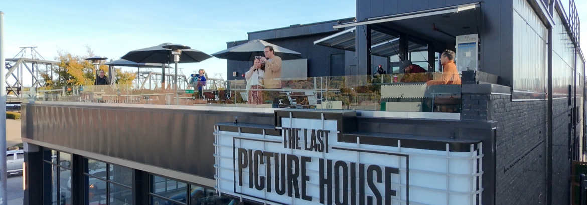 The skyline of downtown davenport iowa at night 