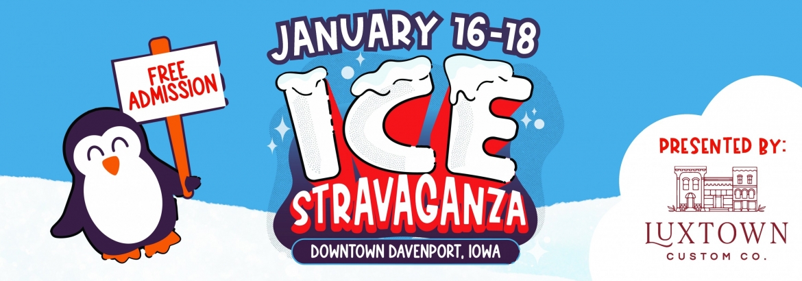 Icestravaganza Downtown Davenport Iowa 